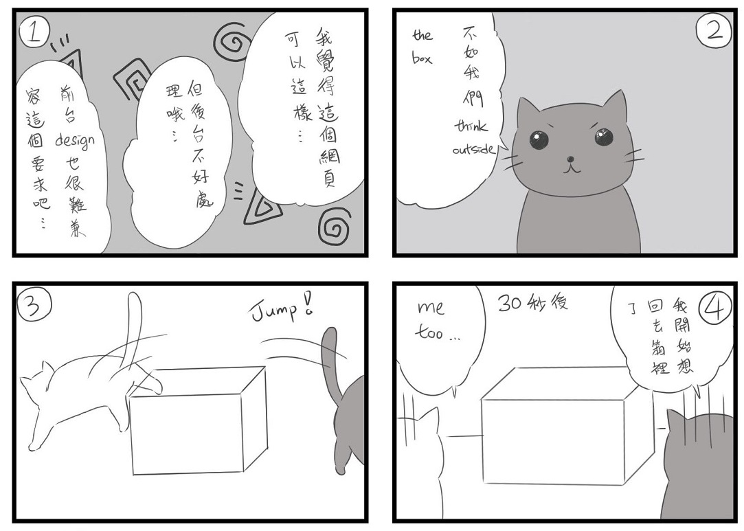 Coding Cat comic